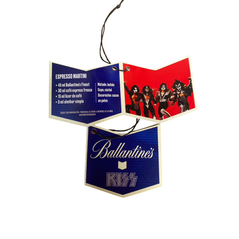 Collarin Ballantines - KISS
