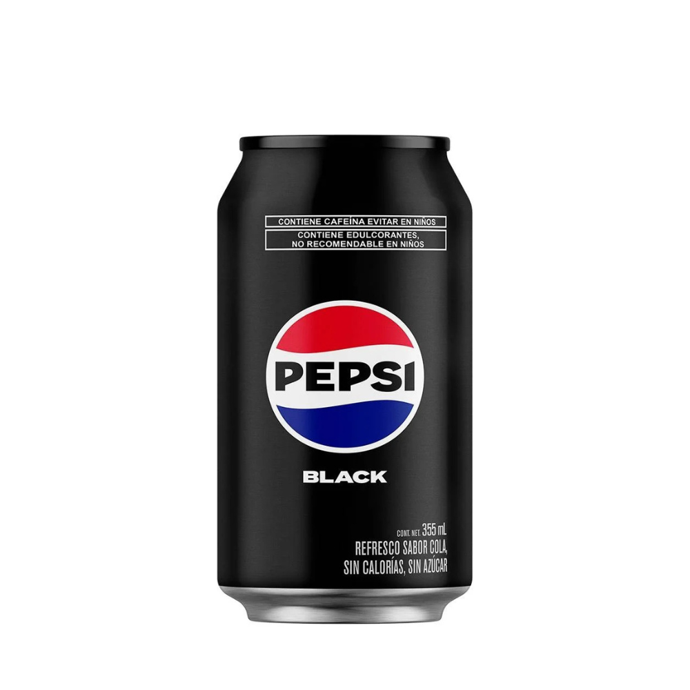 Pepsi Black Lata 6 x 354